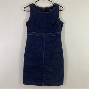 Anne Klein Jeans Women Denim Dress Side Pockets